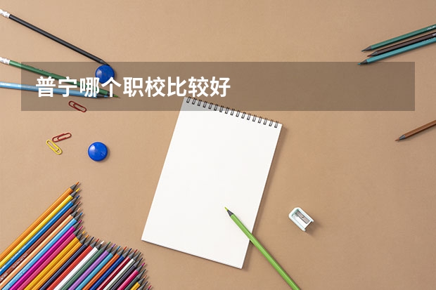 普宁哪个职校比较好