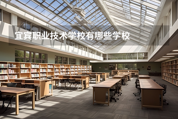 宜宾职业技术学校有哪些学校