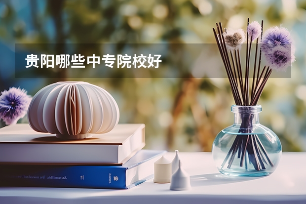 贵阳哪些中专院校好