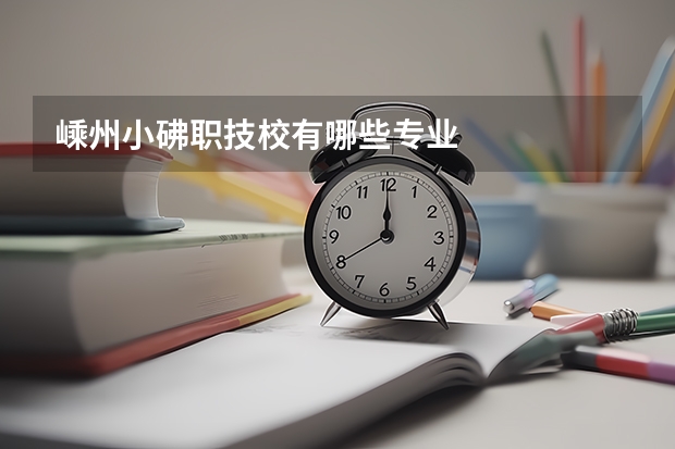 嵊州小砩职技校有哪些专业