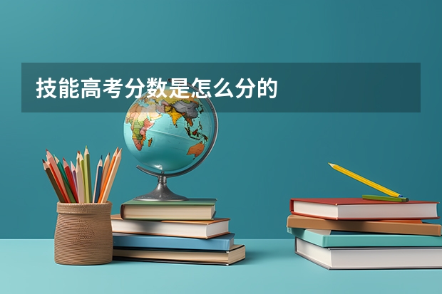 技能高考分数是怎么分的