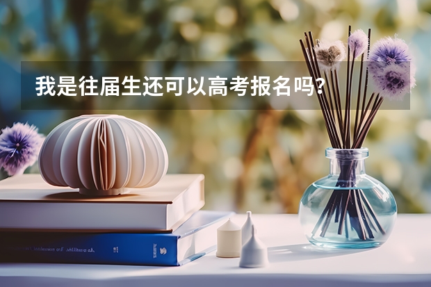 我是往届生还可以高考报名吗？