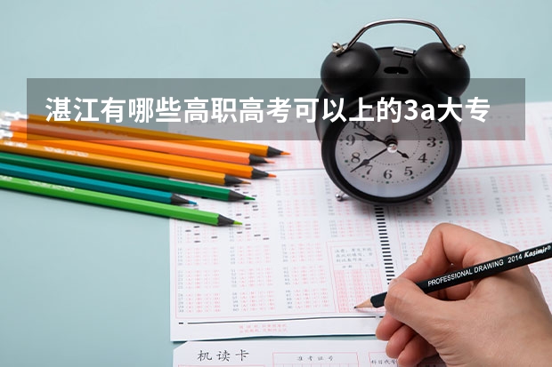 湛江有哪些高职高考可以上的3a大专