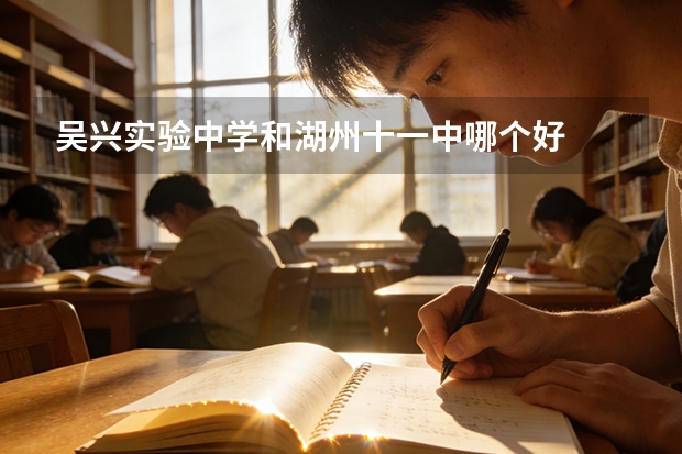 吴兴实验中学和湖州十一中哪个好