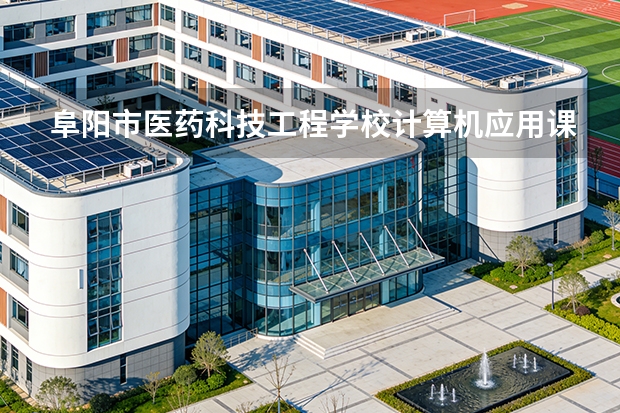 阜阳市医药科技工程学校计算机应用课程设置与专业能力要求