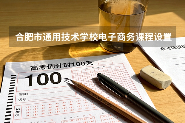 合肥市通用技术学校电子商务课程设置与专业能力要求