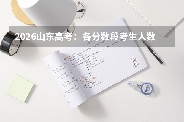 2026山东高考：各分数段考生人数及位次完整对照表