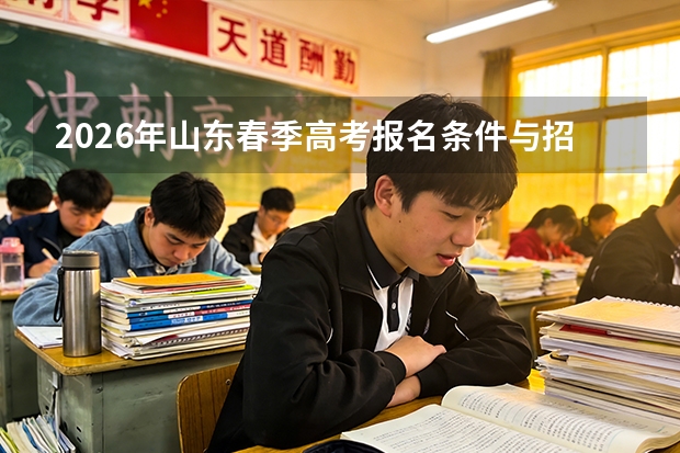 2026年山东春季高考报名条件与招生政策解读