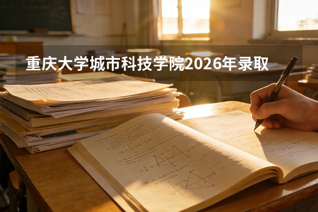 重庆大学城市科技学院2026年录取分数线是多少？专业优势与就业前景全面解析