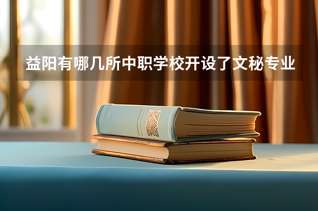 益阳有哪几所中职学校开设了文秘专业 上海市民办中职学校排名