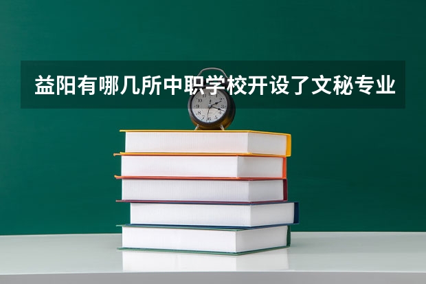 益阳有哪几所中职学校开设了文秘专业 湖南有哪些艺术类的中职学校