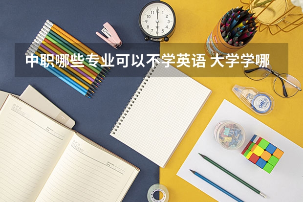 中职哪些专业可以不学英语 大学学哪些专业不要求英语好