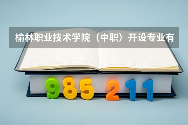 榆林职业技术学院（中职）开设专业有哪些 招多少人