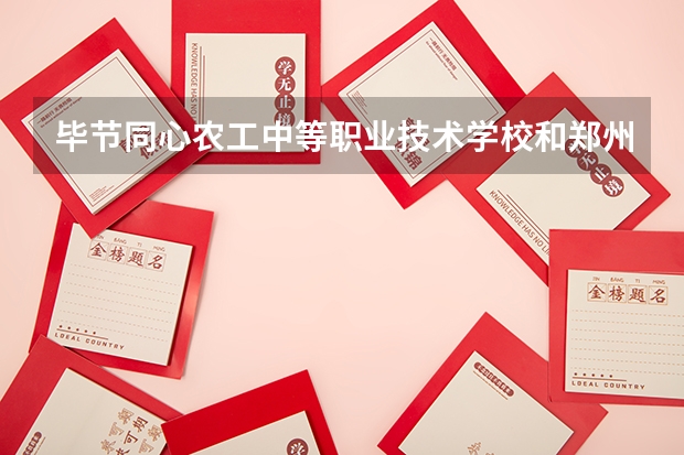 毕节同心农工中等职业技术学校和郑州创新科技中等专业学校哪个好