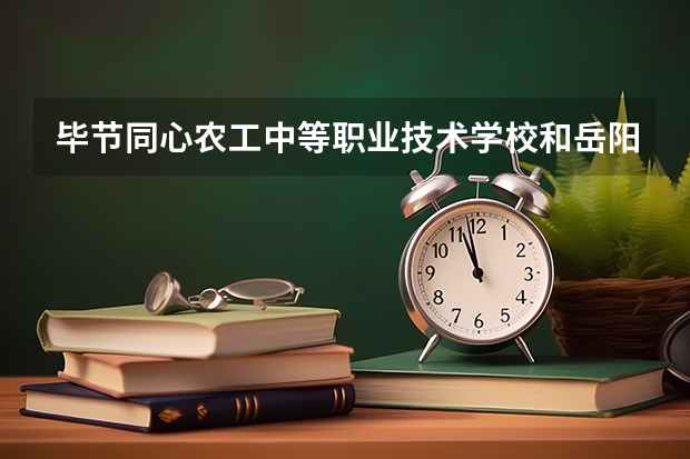 毕节同心农工中等职业技术学校和岳阳市潇湘科技职业学校哪个好
