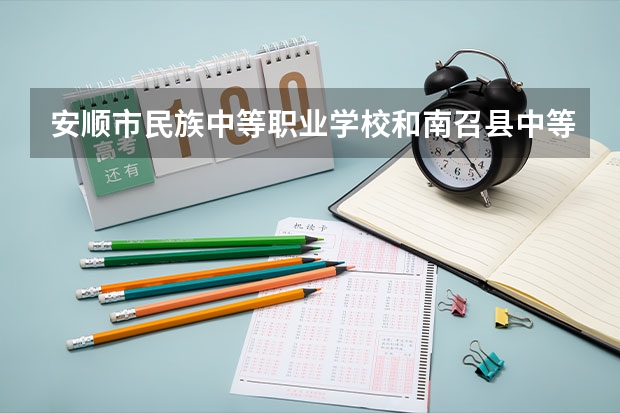 安顺市民族中等职业学校和南召县中等职业学校哪个好
