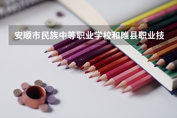 安顺市民族中等职业学校和睢县职业技术教育培训中心哪个好