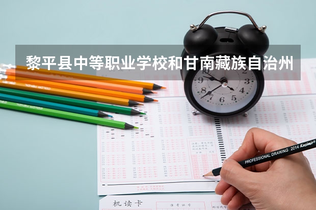 黎平县中等职业学校和甘南藏族自治州中等职业学校哪个好