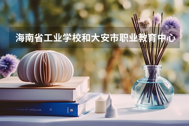 海南省工业学校和大安市职业教育中心哪个好