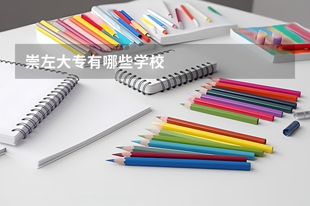 崇左大专有哪些学校