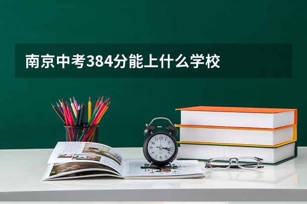 南京中考384分能上什么学校